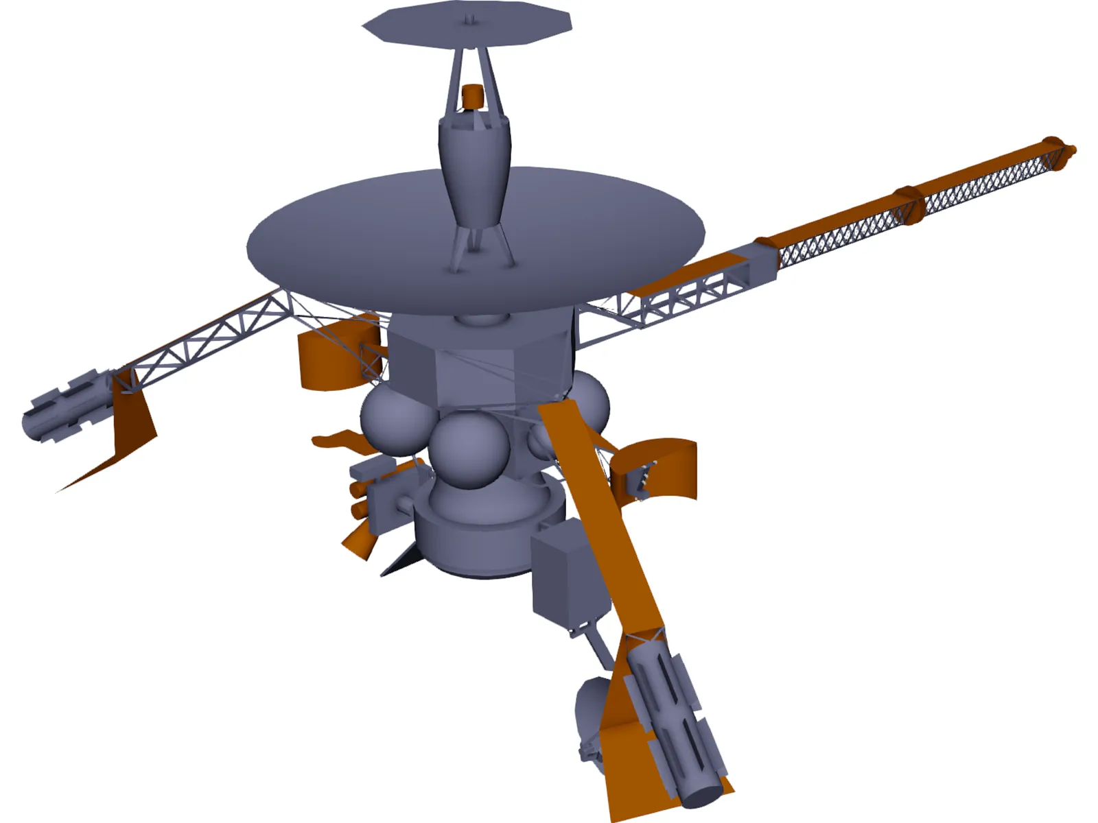 Galileo 3D Model main preview