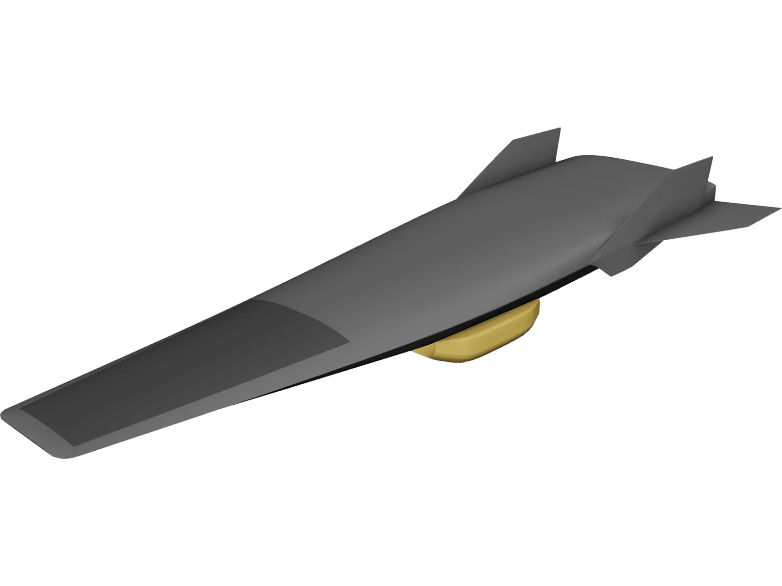NASA X-43 3D Model main preview