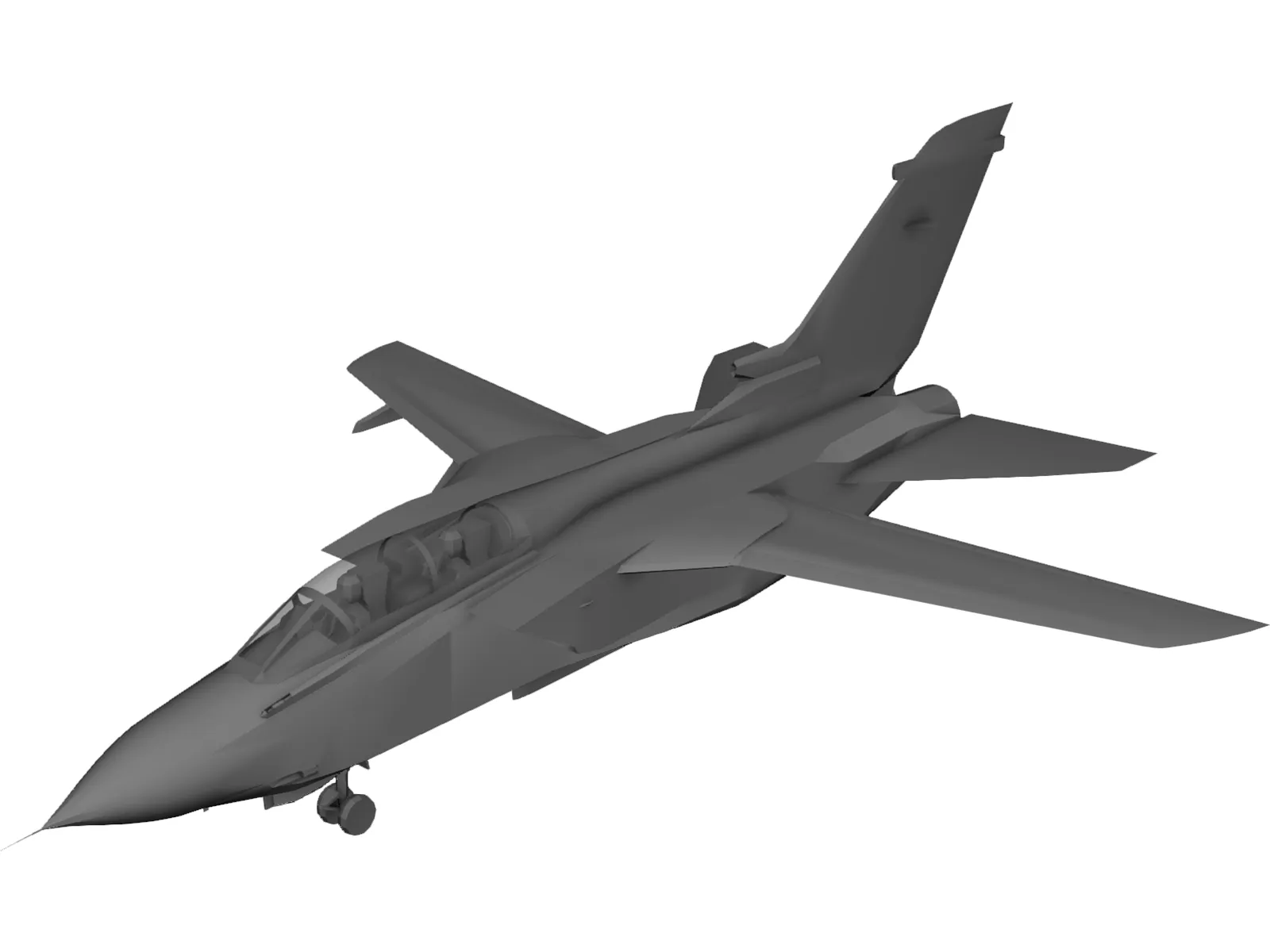 Panavia Tornado IDS 3D Model main preview