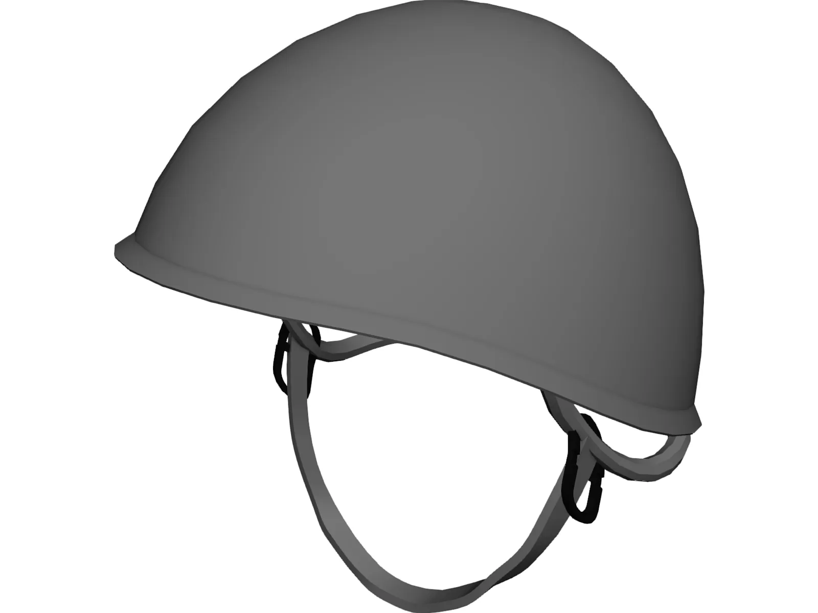 Russian Military Helmet 3D Model main preview