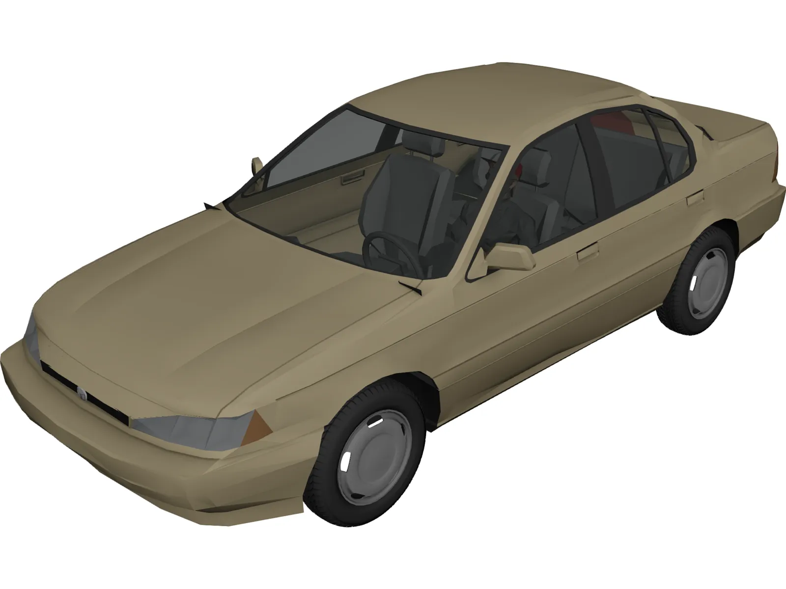 Toyota Corolla 3D Model main preview