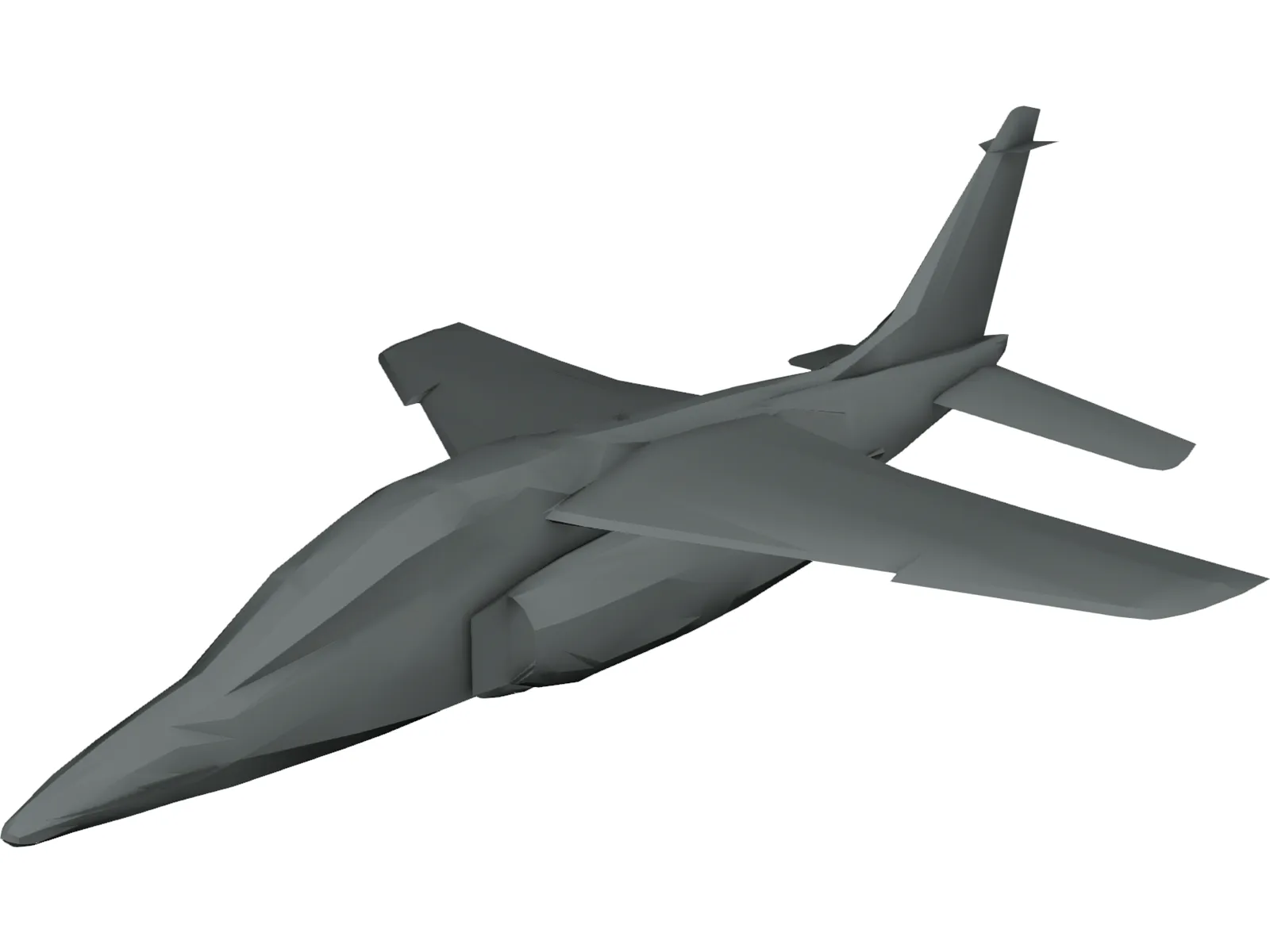 Alpha Jet 3D Model main preview