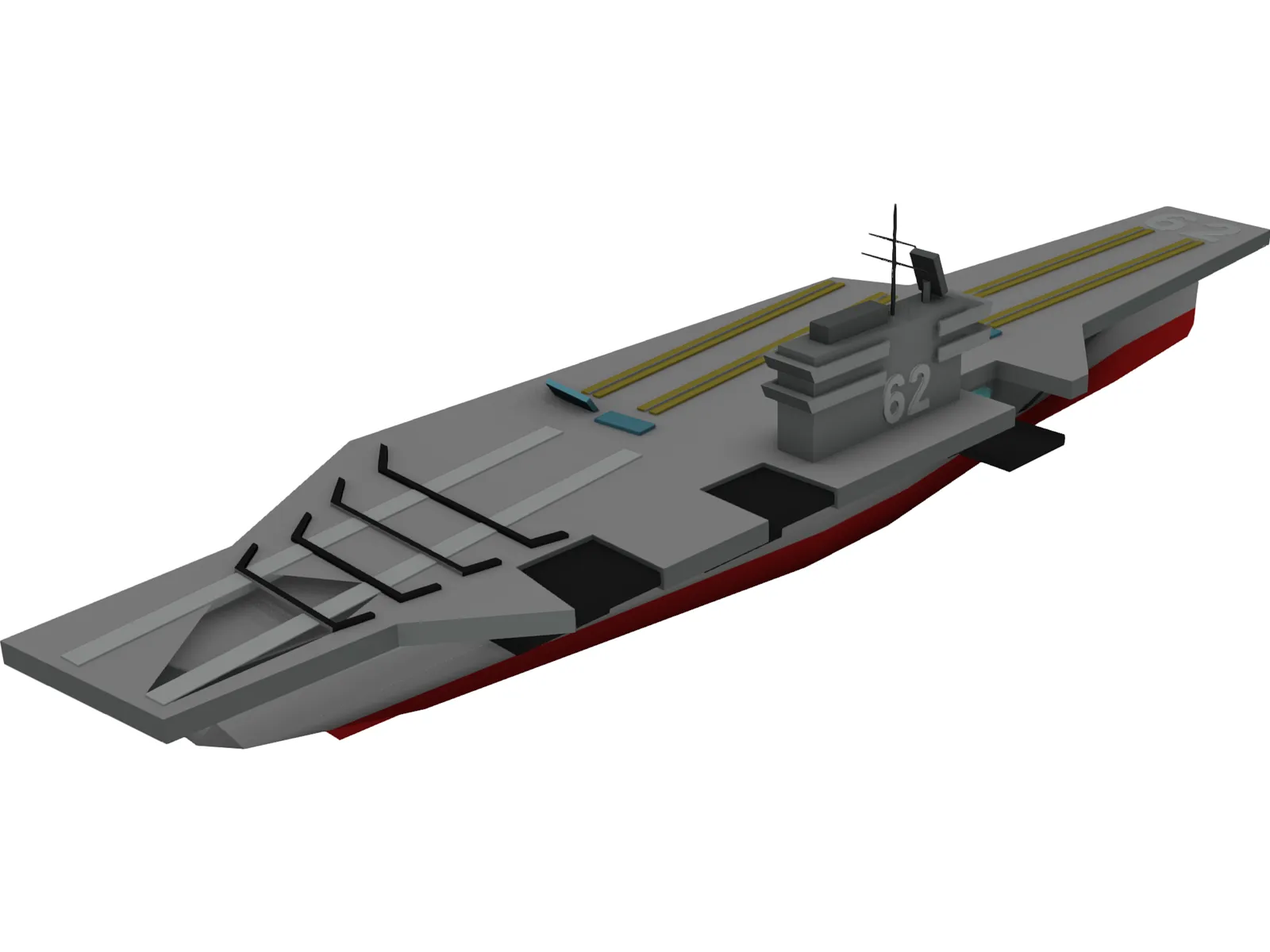 CV62 3D Model main preview