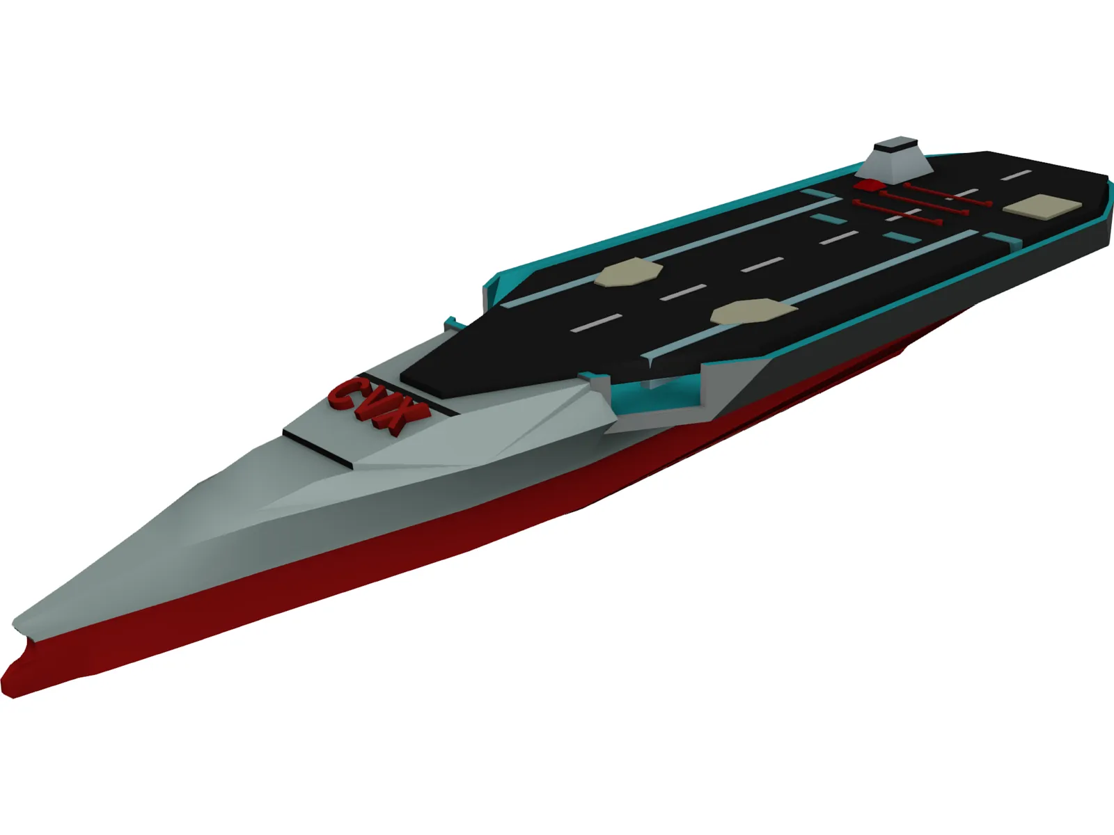 CVX Early Concept 3D Model main preview