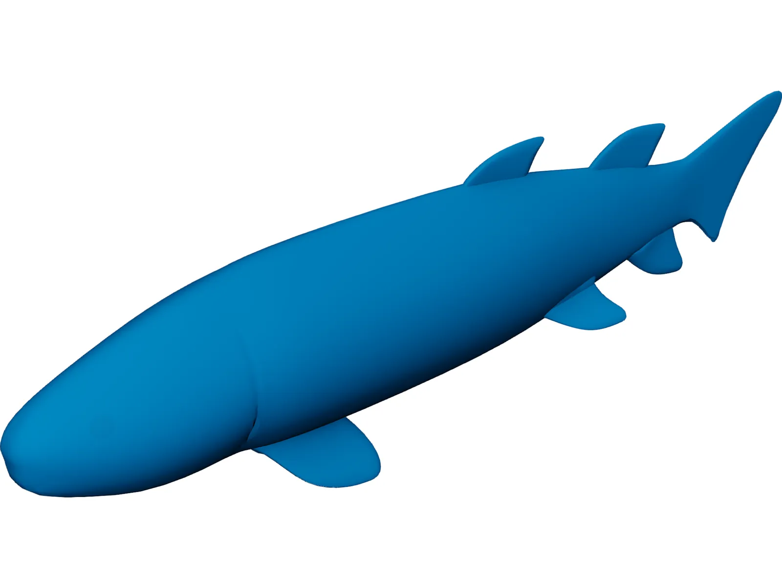 Quastenflosser 3D Model main preview