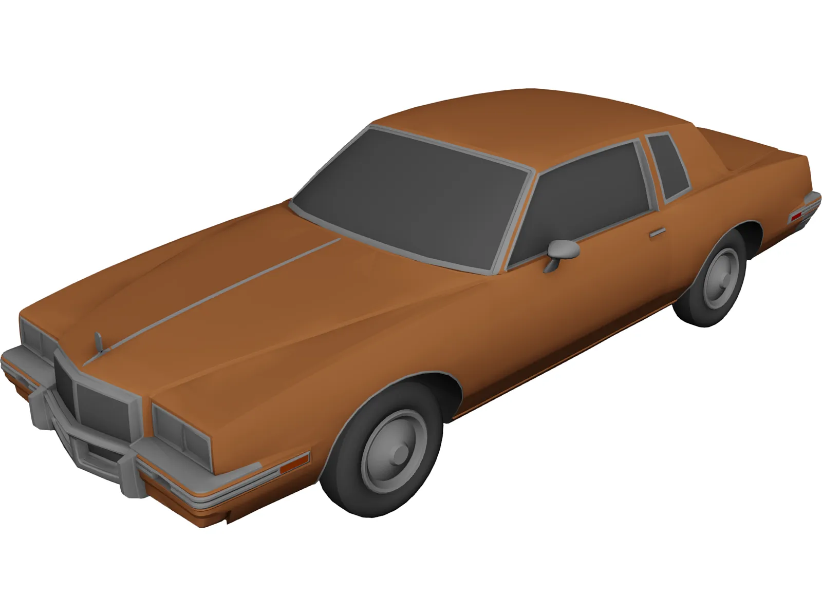 Pontiac Grand Prix (1985) 3D Model main preview