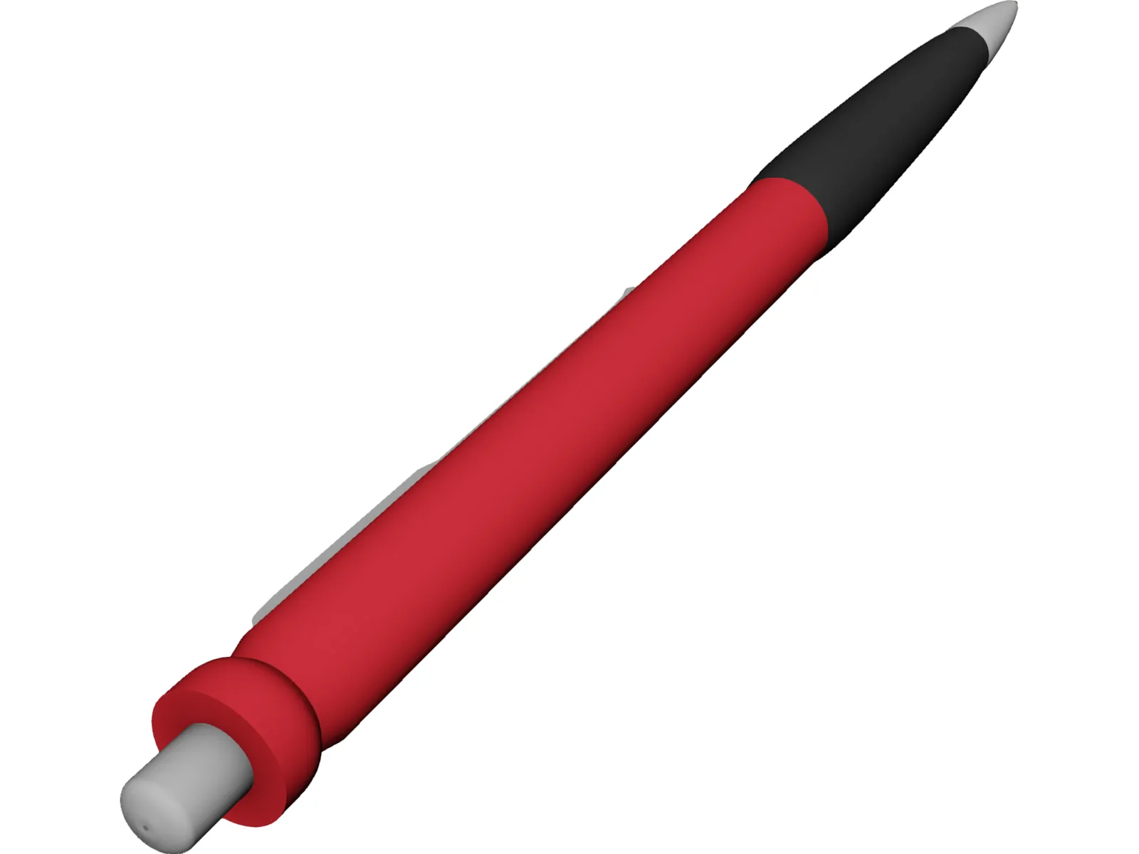 Fancy Pen 3D Model main preview
