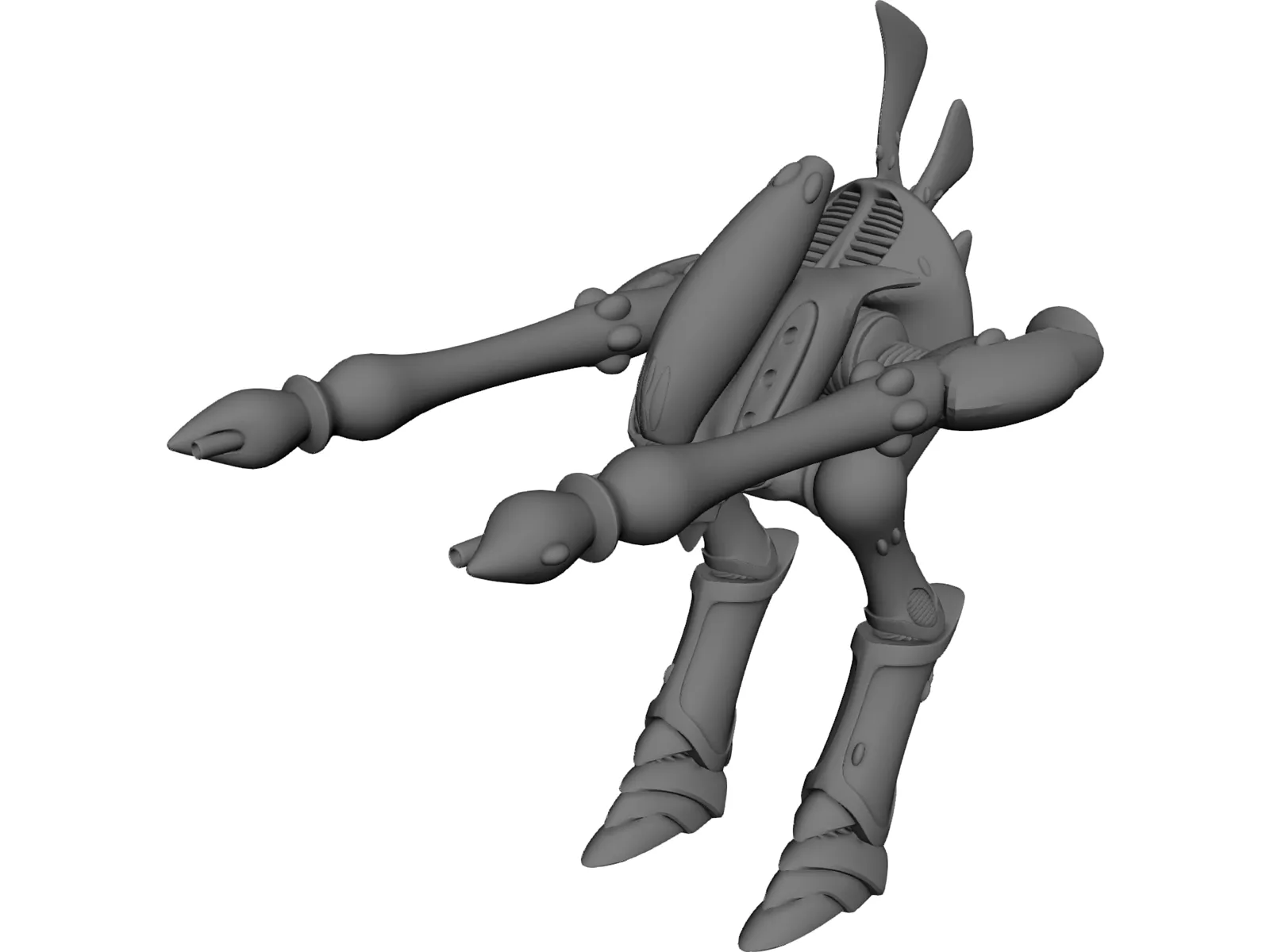 Titan 3D Model main preview