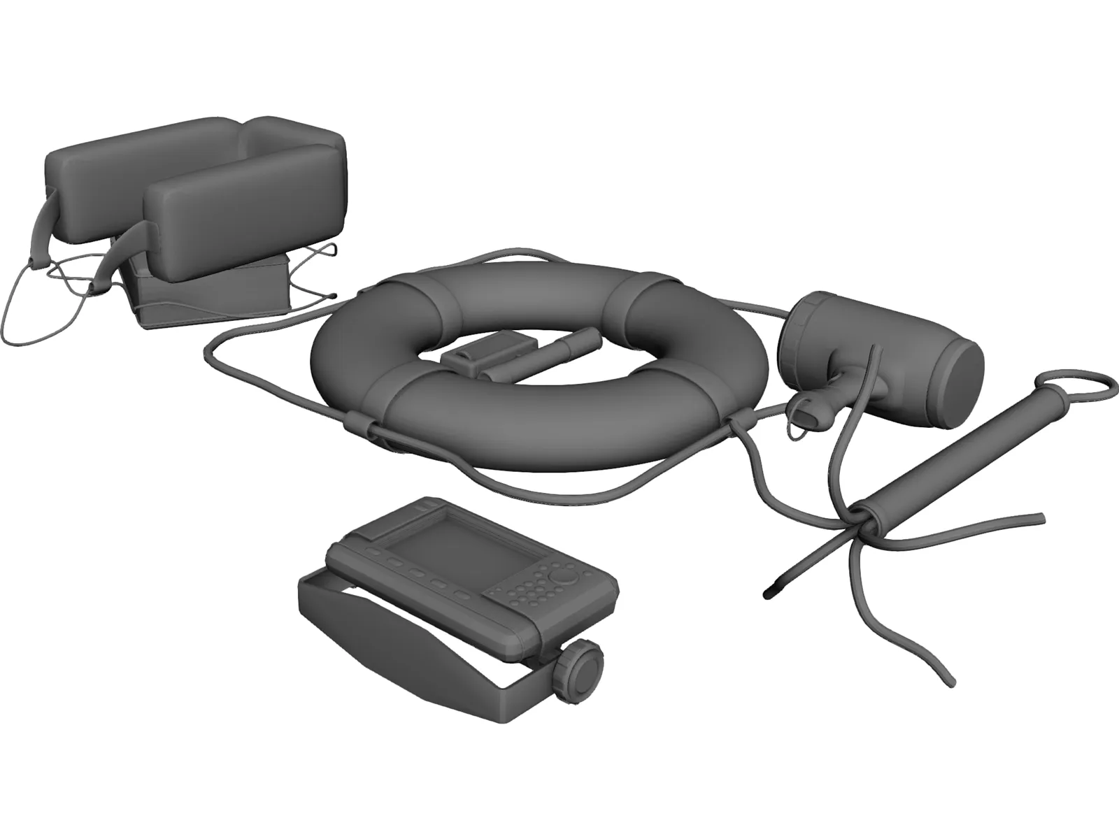 Boating Supply (Safety Equipment) 3D Model main preview