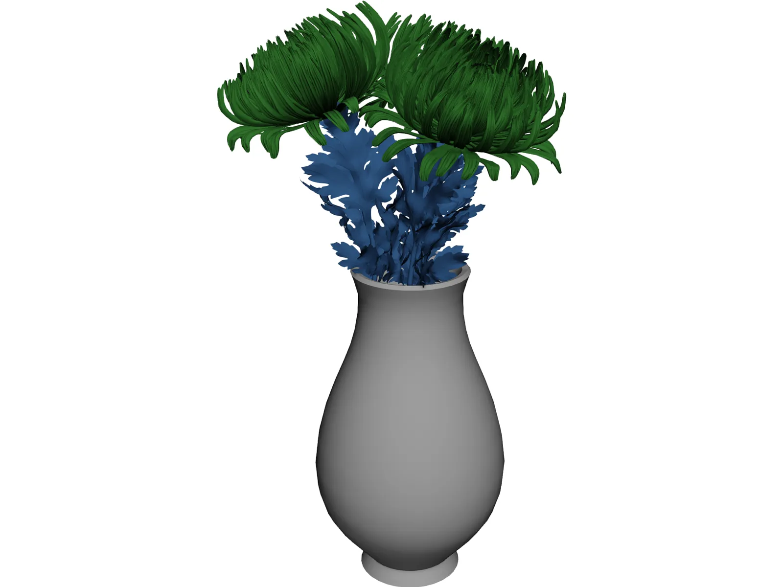 Flowers 3D Model main preview