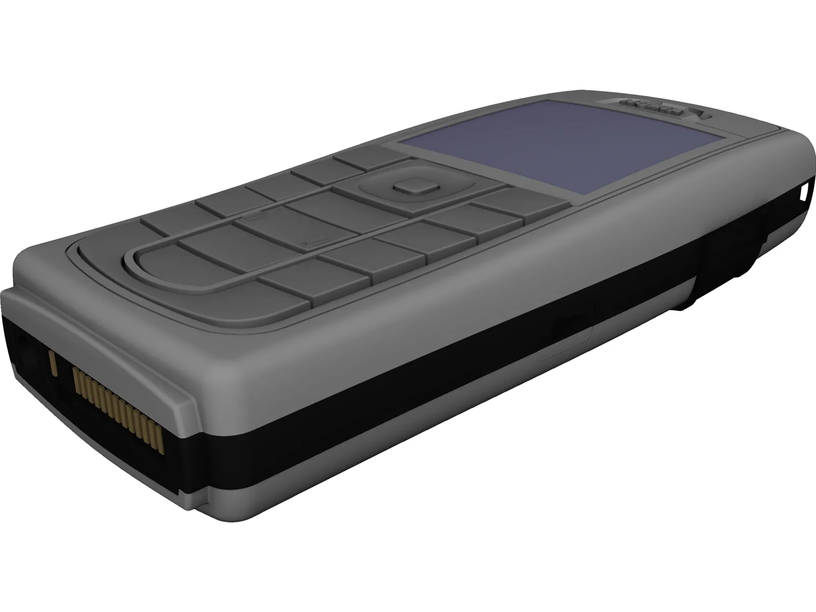 Nokia 6230i 3D Model main preview