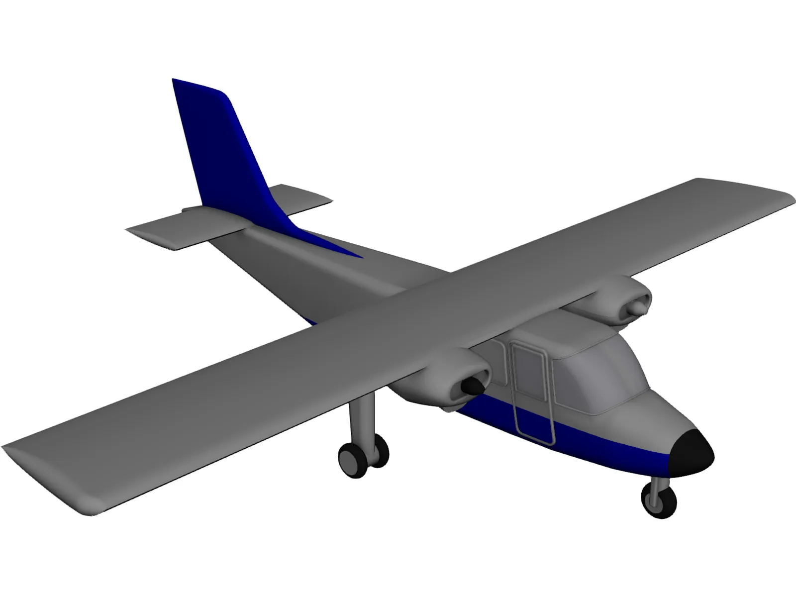 Britten Norman Islander/Defender 3D Model main preview