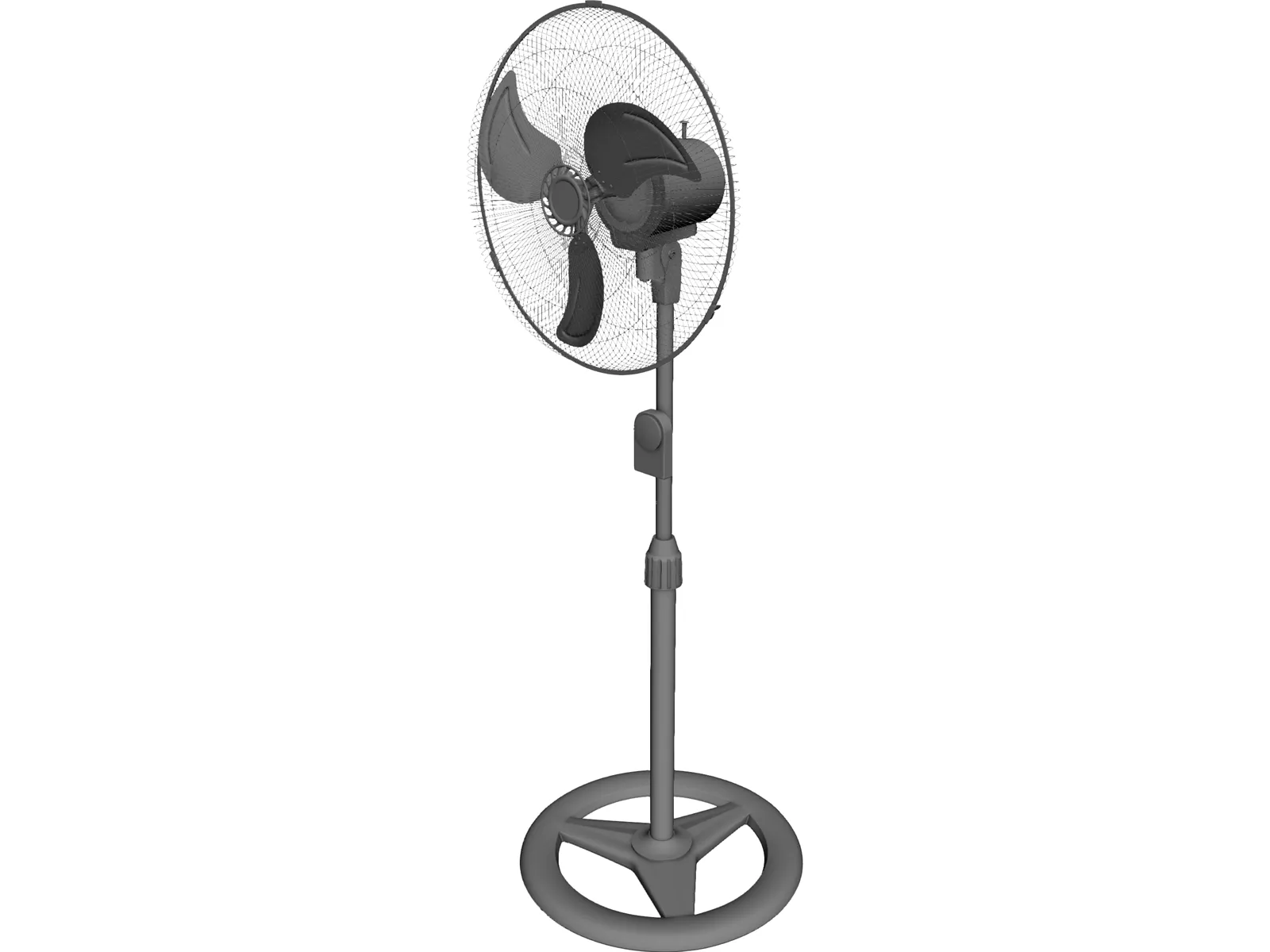 Fan 3D Model main preview