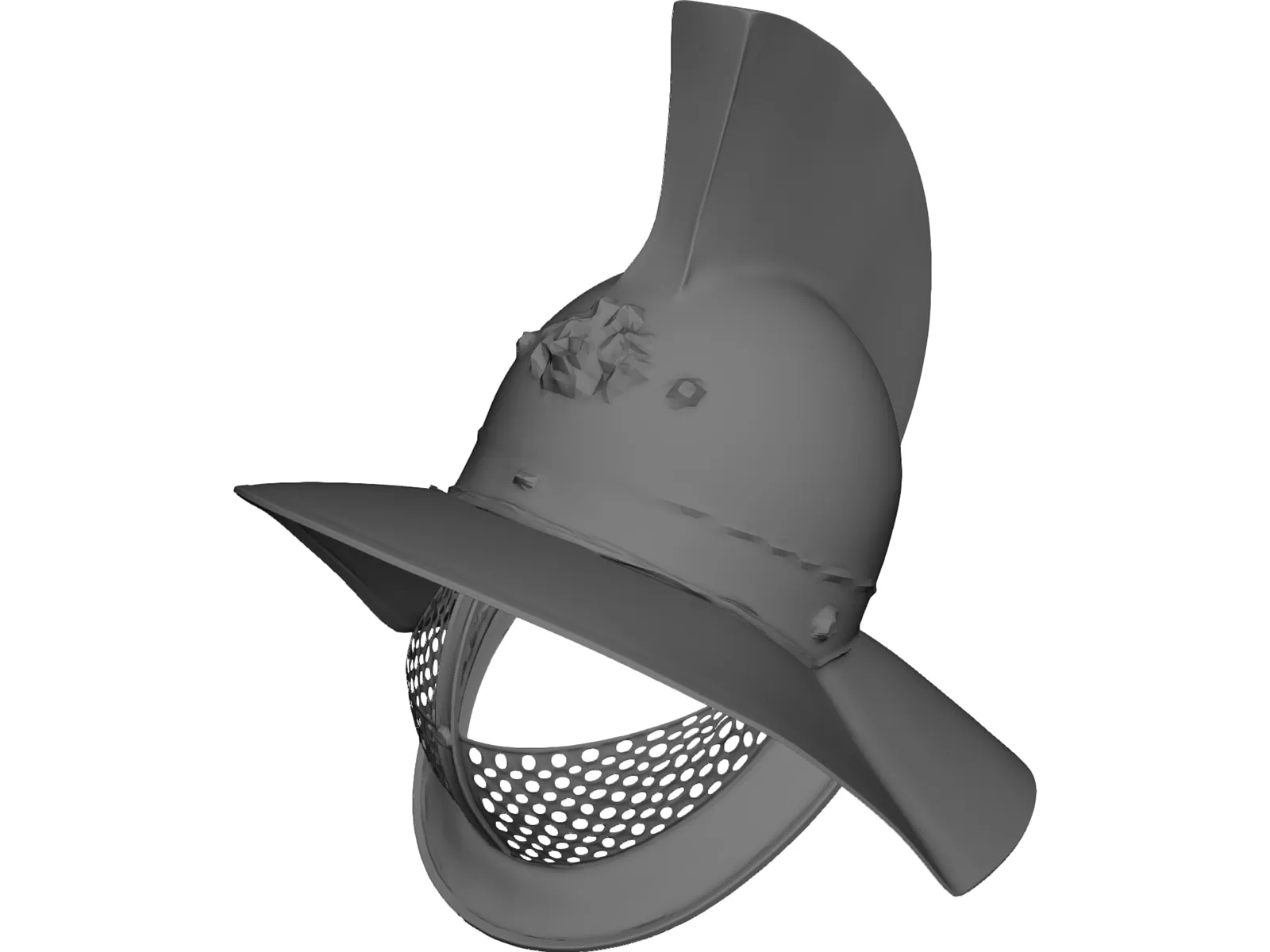 Thracian Helmet 3D Model main preview