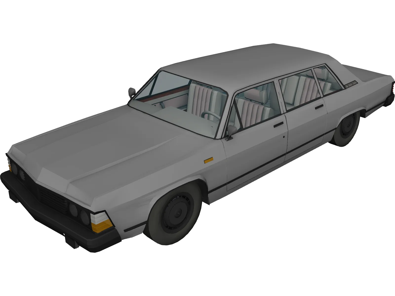 GAZ-14 Chaika (1977) 3D Model main preview
