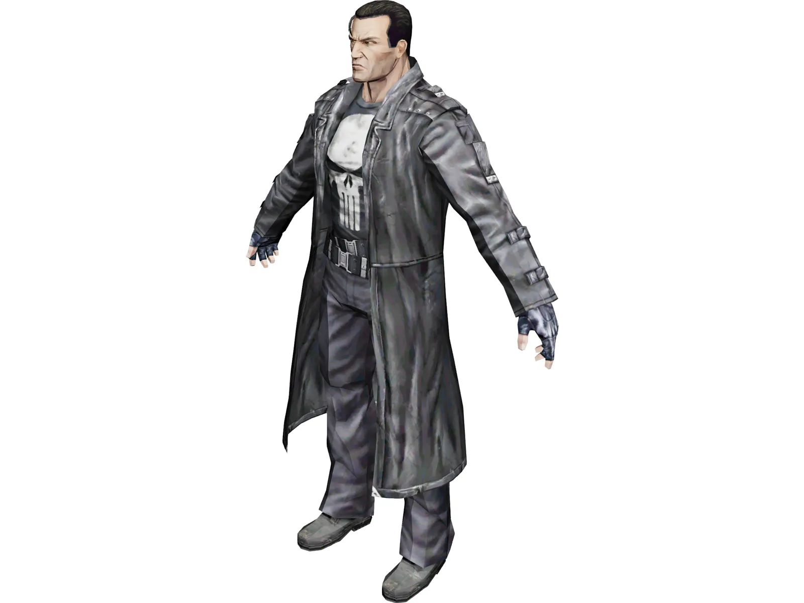 Punisher 3D Model main preview