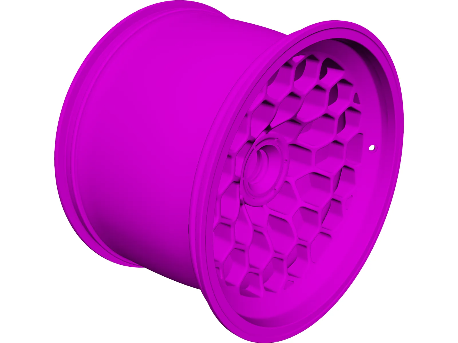 Honeycomb Rim 3D Model main preview