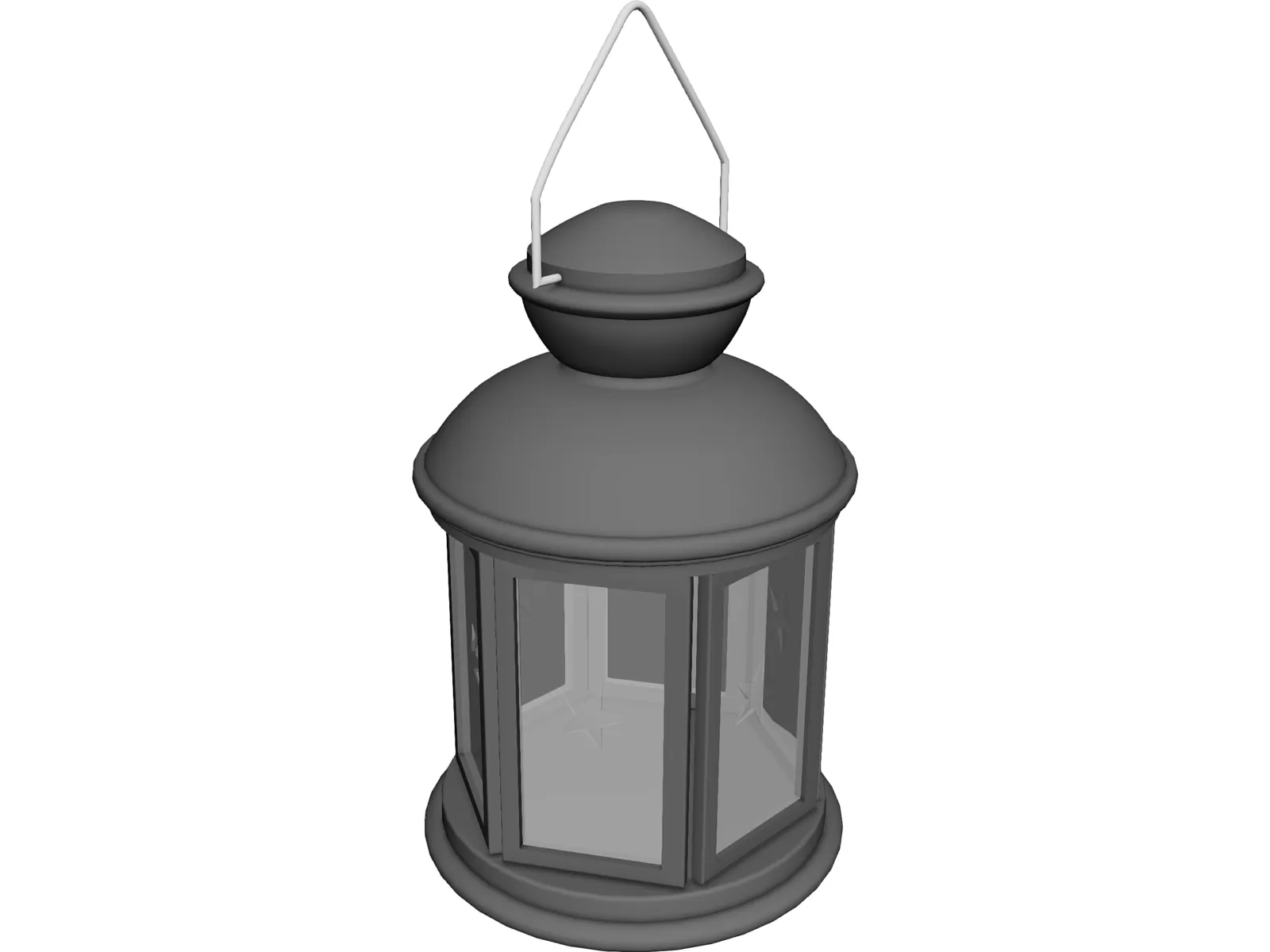 Lantern 3D Model main preview