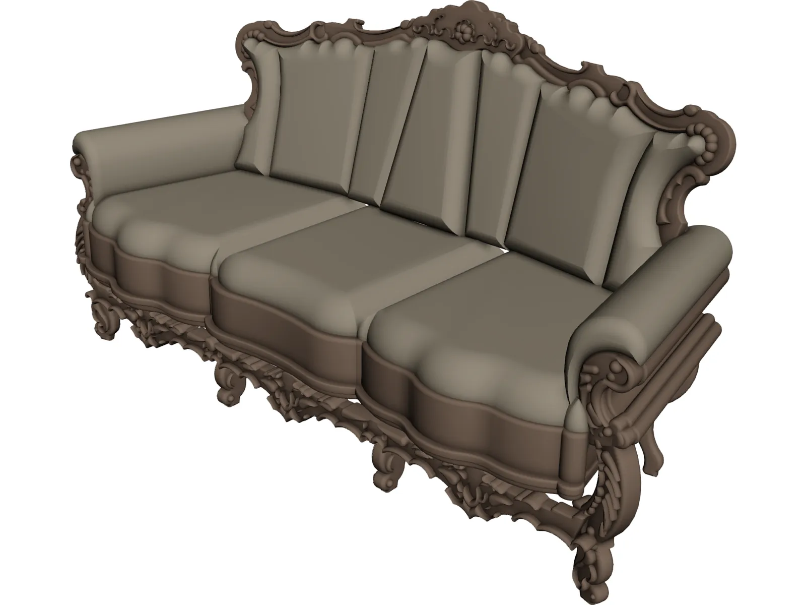 Sofa 3D Model main preview
