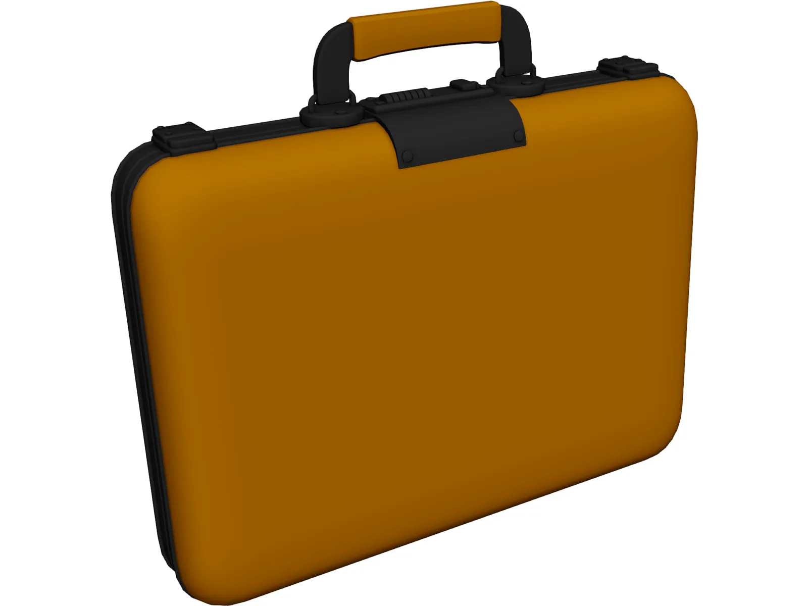Briefcase 3D Model main preview