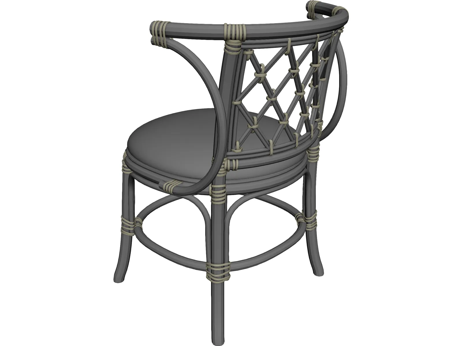 Chair 3D Model main preview