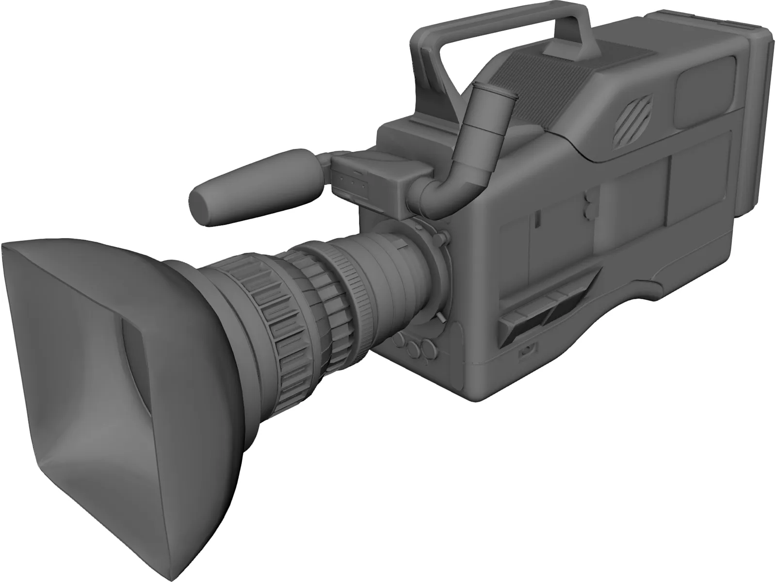 Video Camera 3D Model main preview
