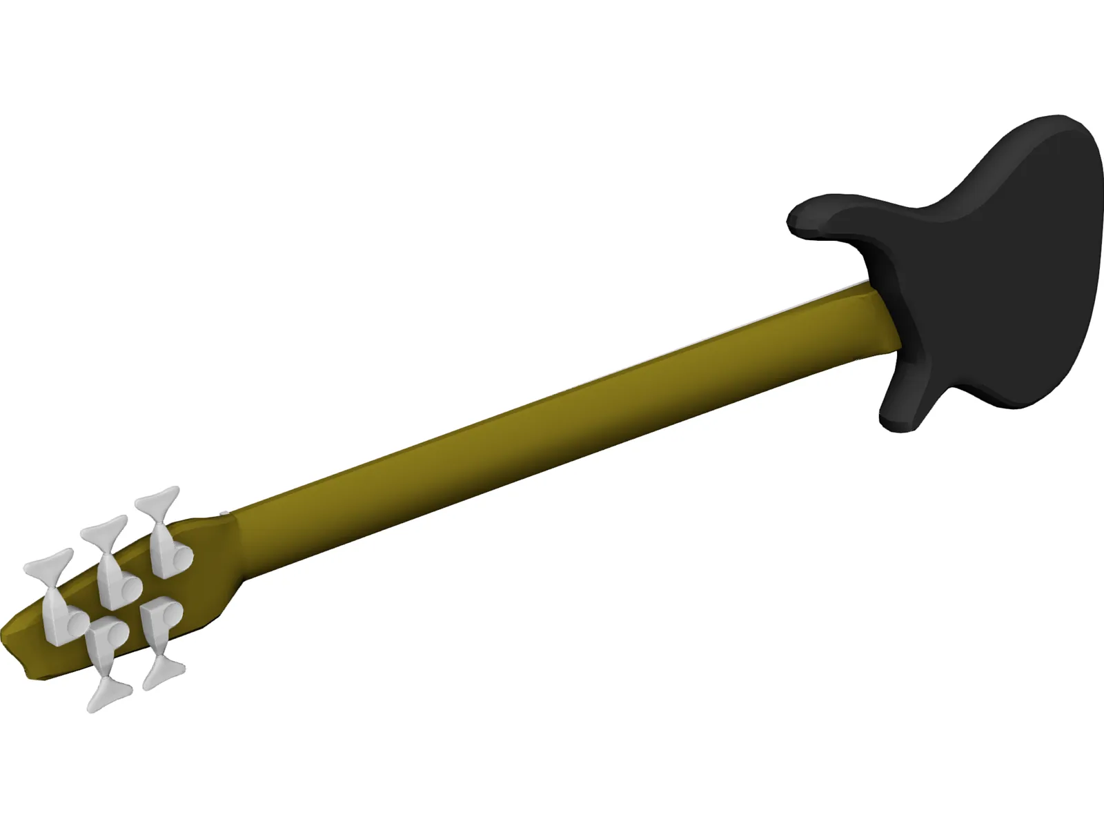Strinberg 5 Bass Guitar 3D Model main preview