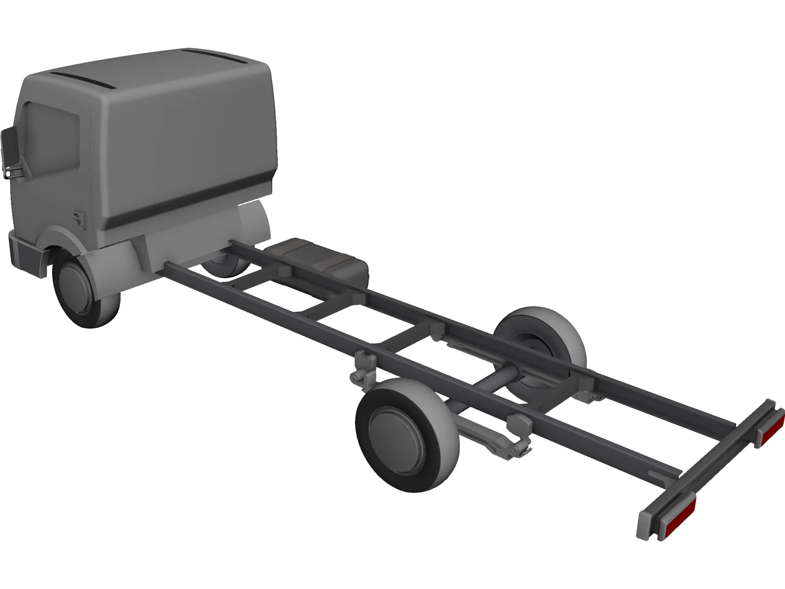Nissan Cabstar 3D Model main preview