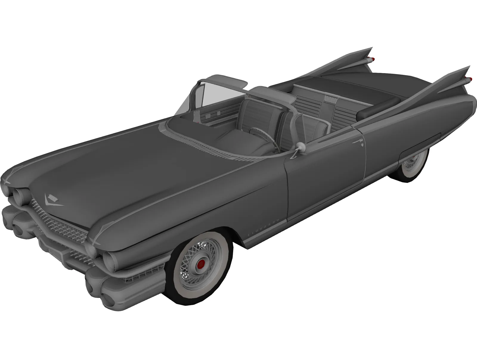 Cadillac Eldorado Biarritz (1959) 3D Model main preview