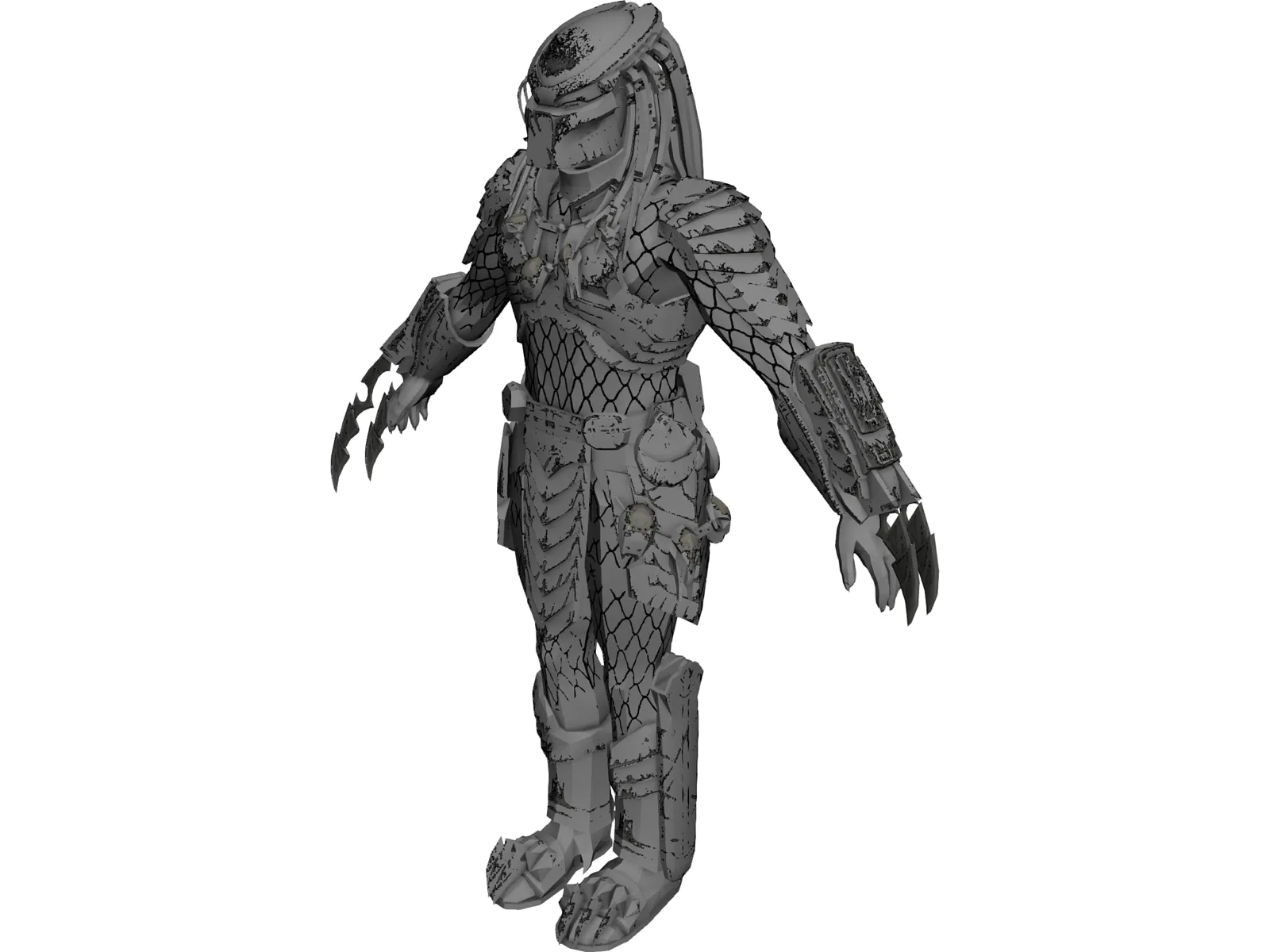 Predator 3D Model main preview