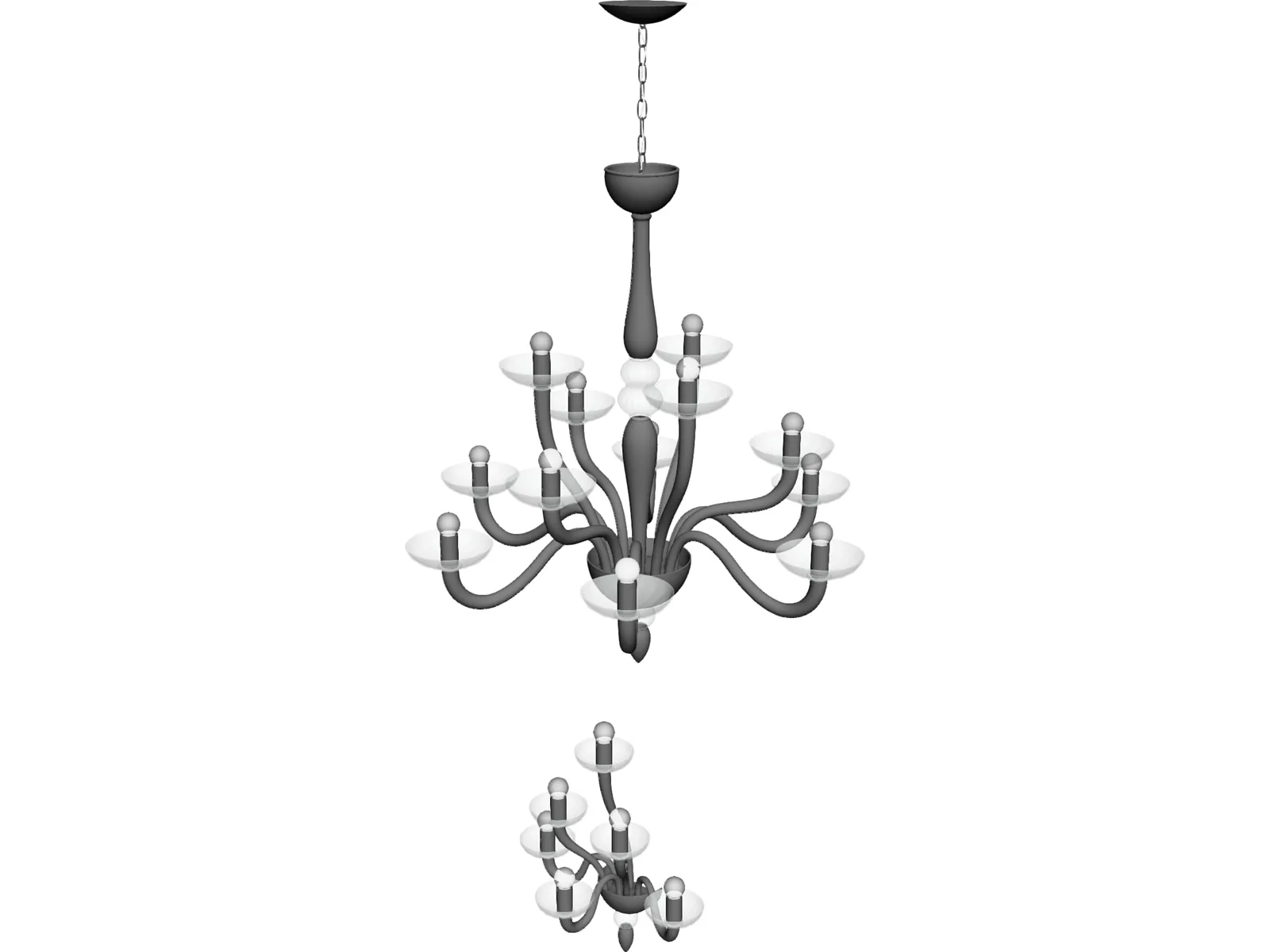 De Majo Lamp 3D Model main preview