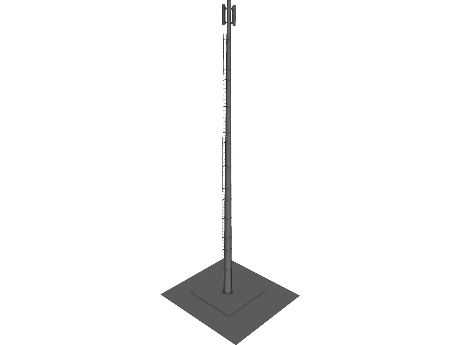 Cell Tower 24 Meters 3D Model main preview