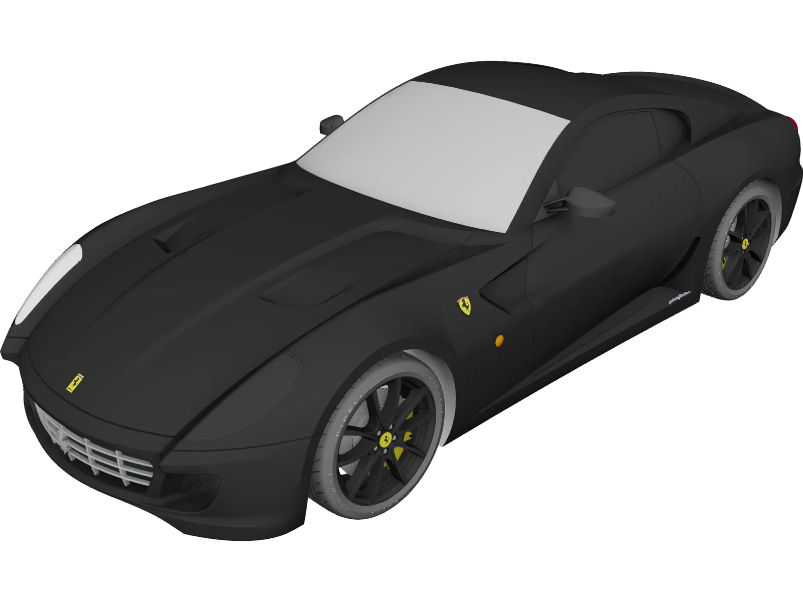 Ferrari 599 GTB 3D Model main preview