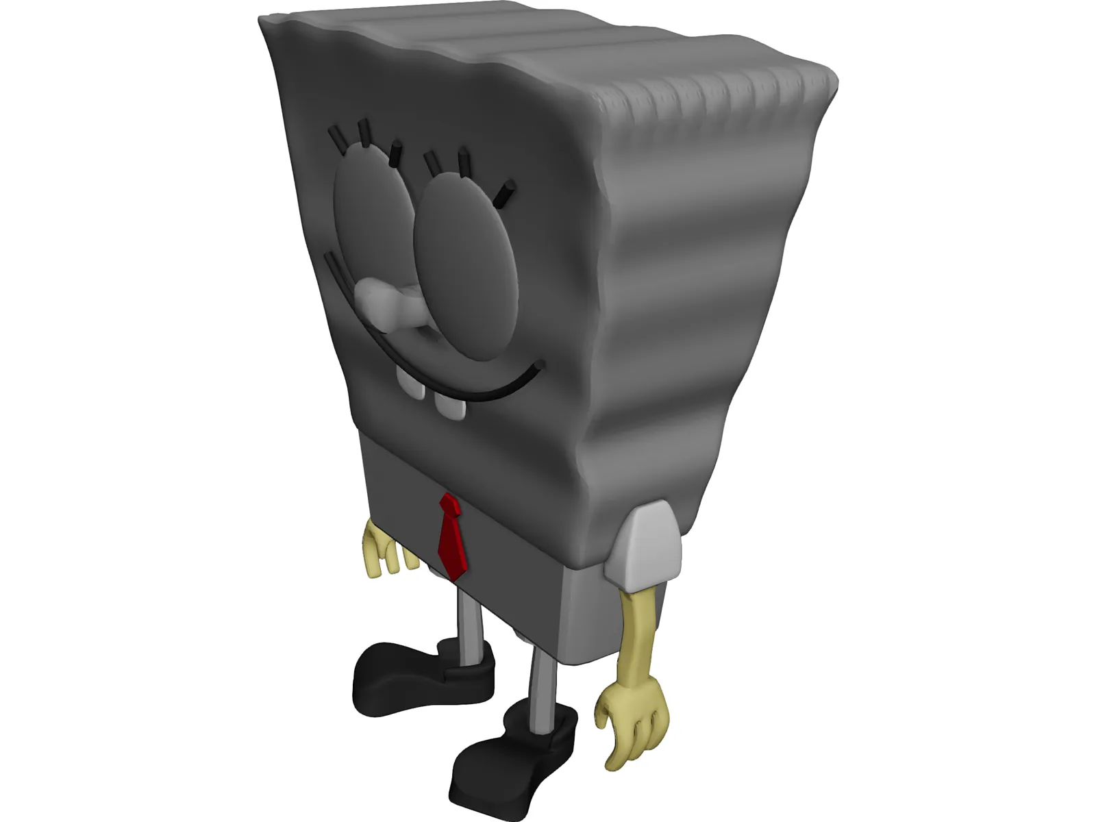 Sponge Bob 3D Model main preview