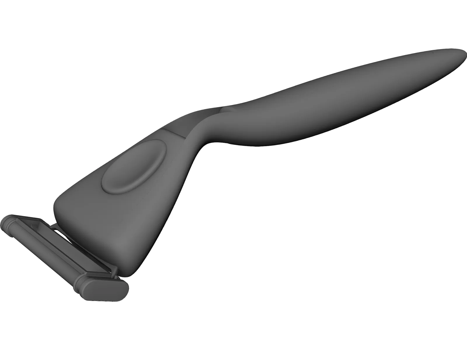Shaver 3D Model main preview