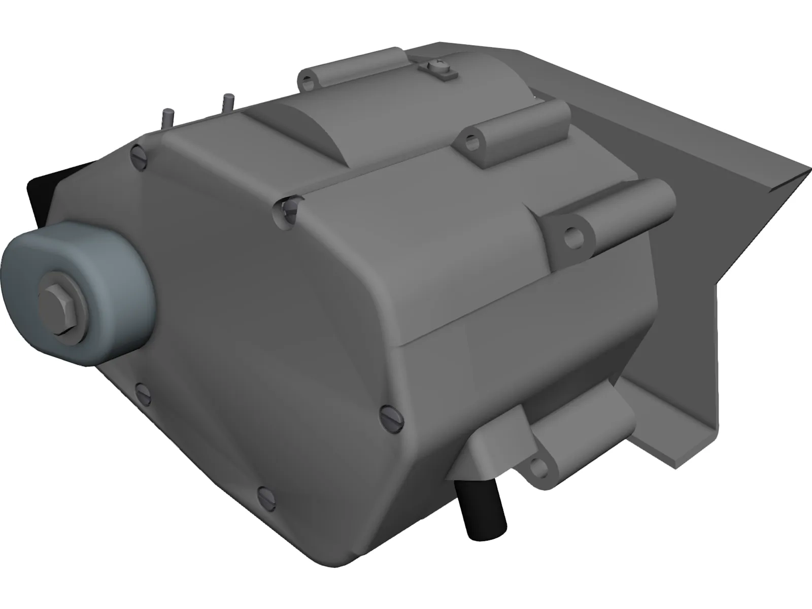 Tomos APN 6 Engine 3D Model main preview