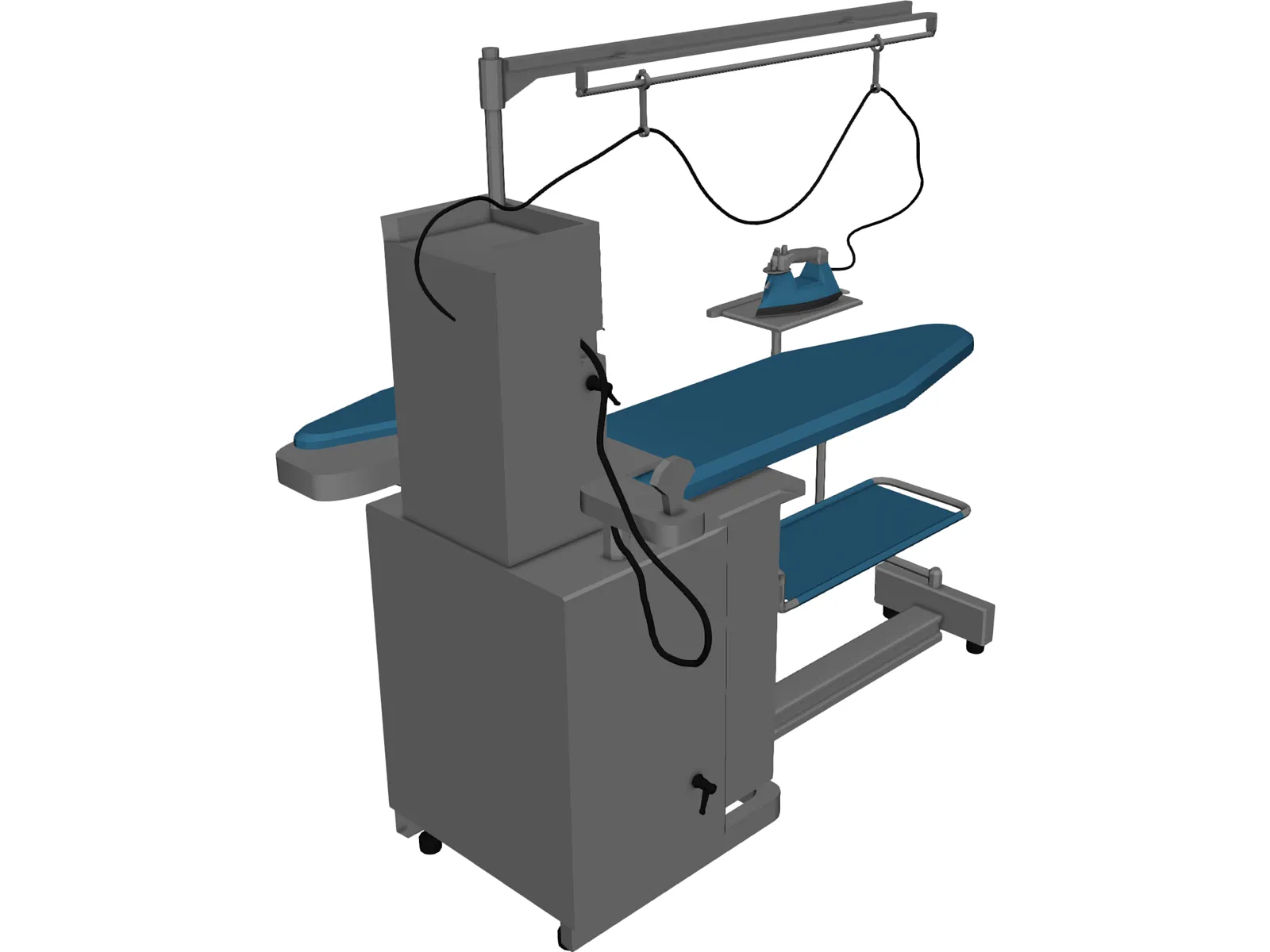 Ironing Board 3D Model main preview