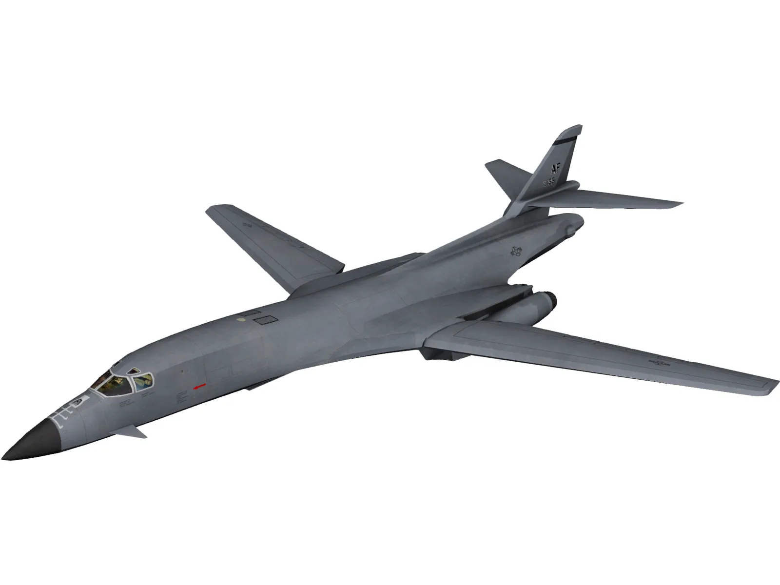 Rockwell B-1 Lancer 3D Model main preview