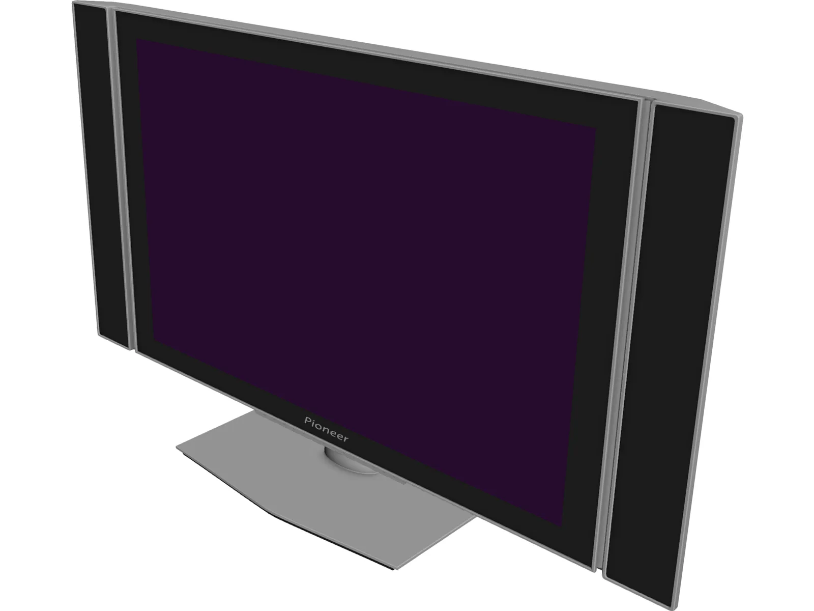 Pioneer TV 3D Model main preview