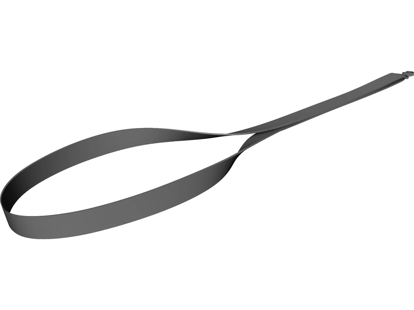 Lanyard 3D Model main preview