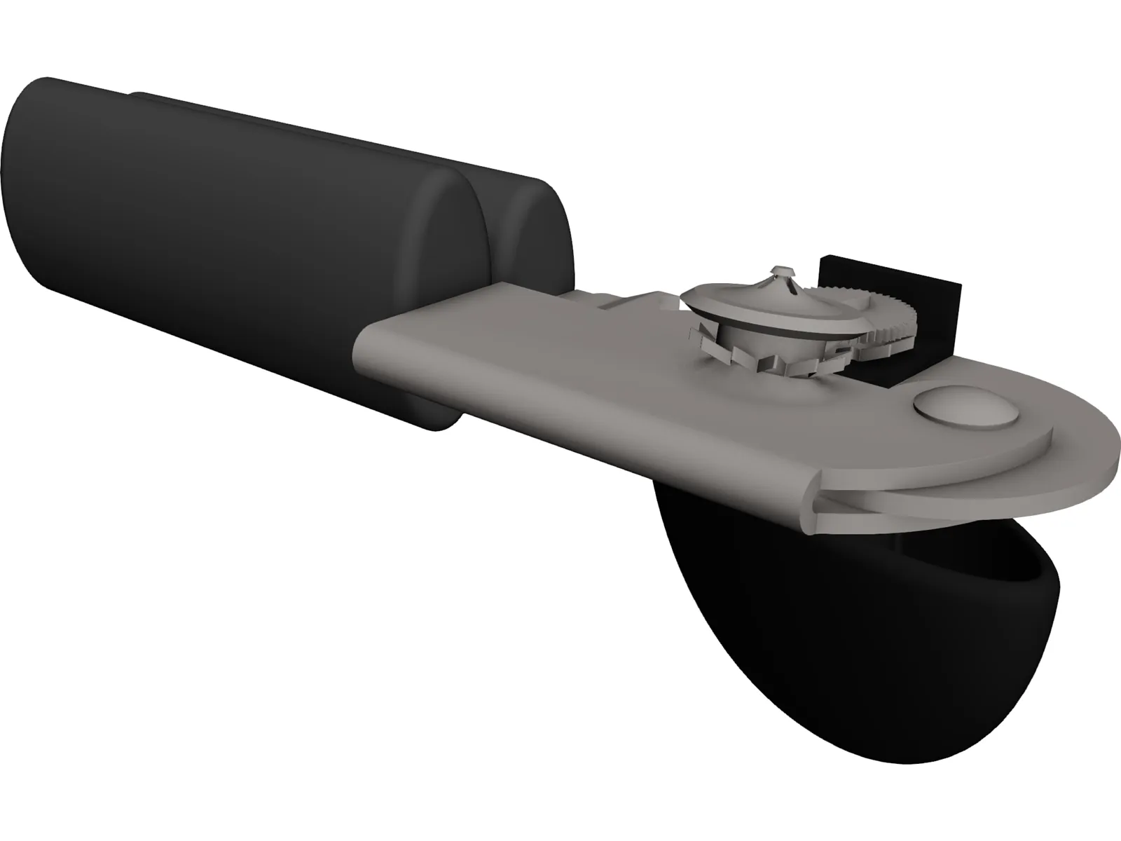 Can Opener 3D Model main preview
