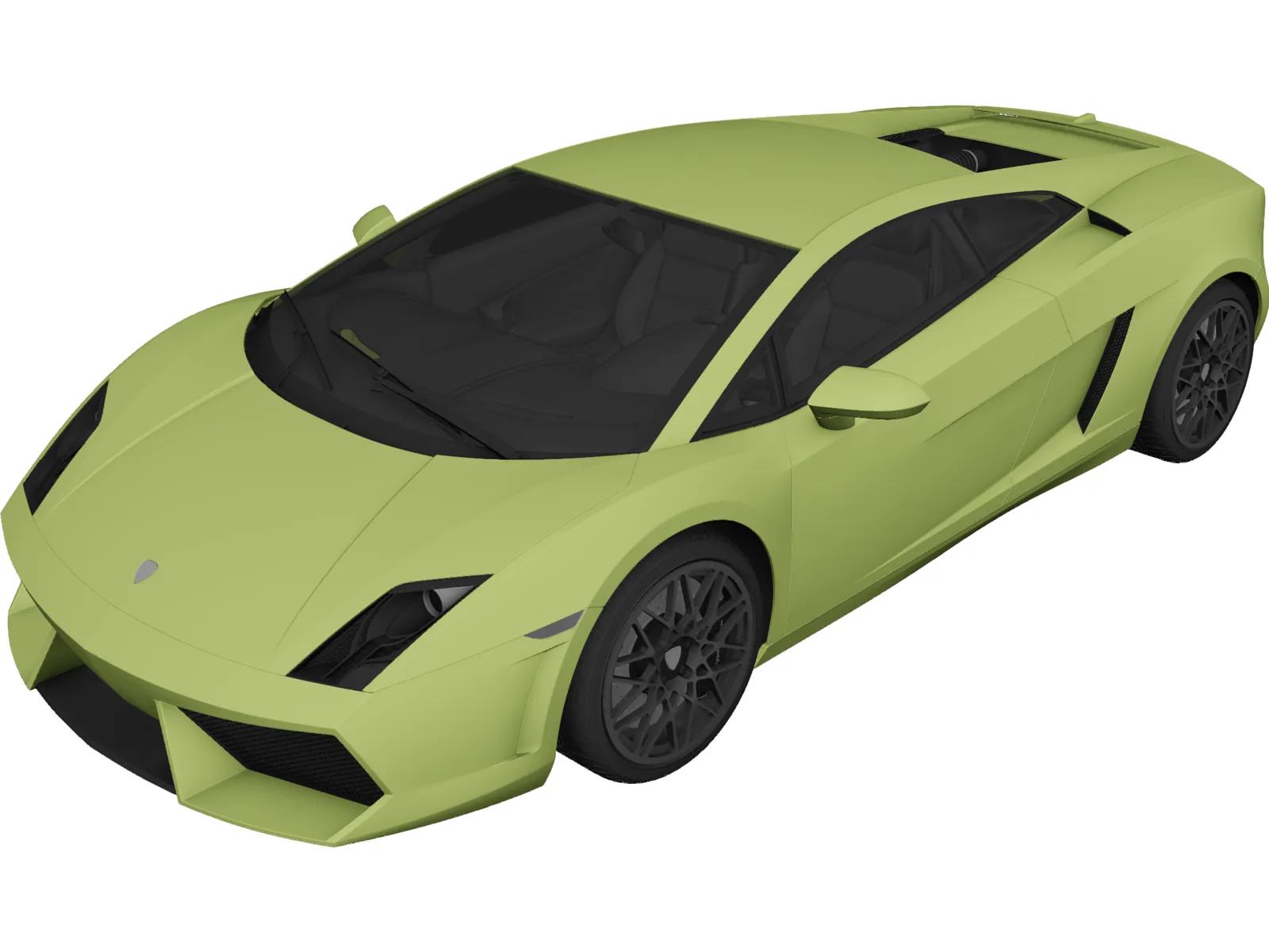 Lamborghini Gallardo 3D Model main preview