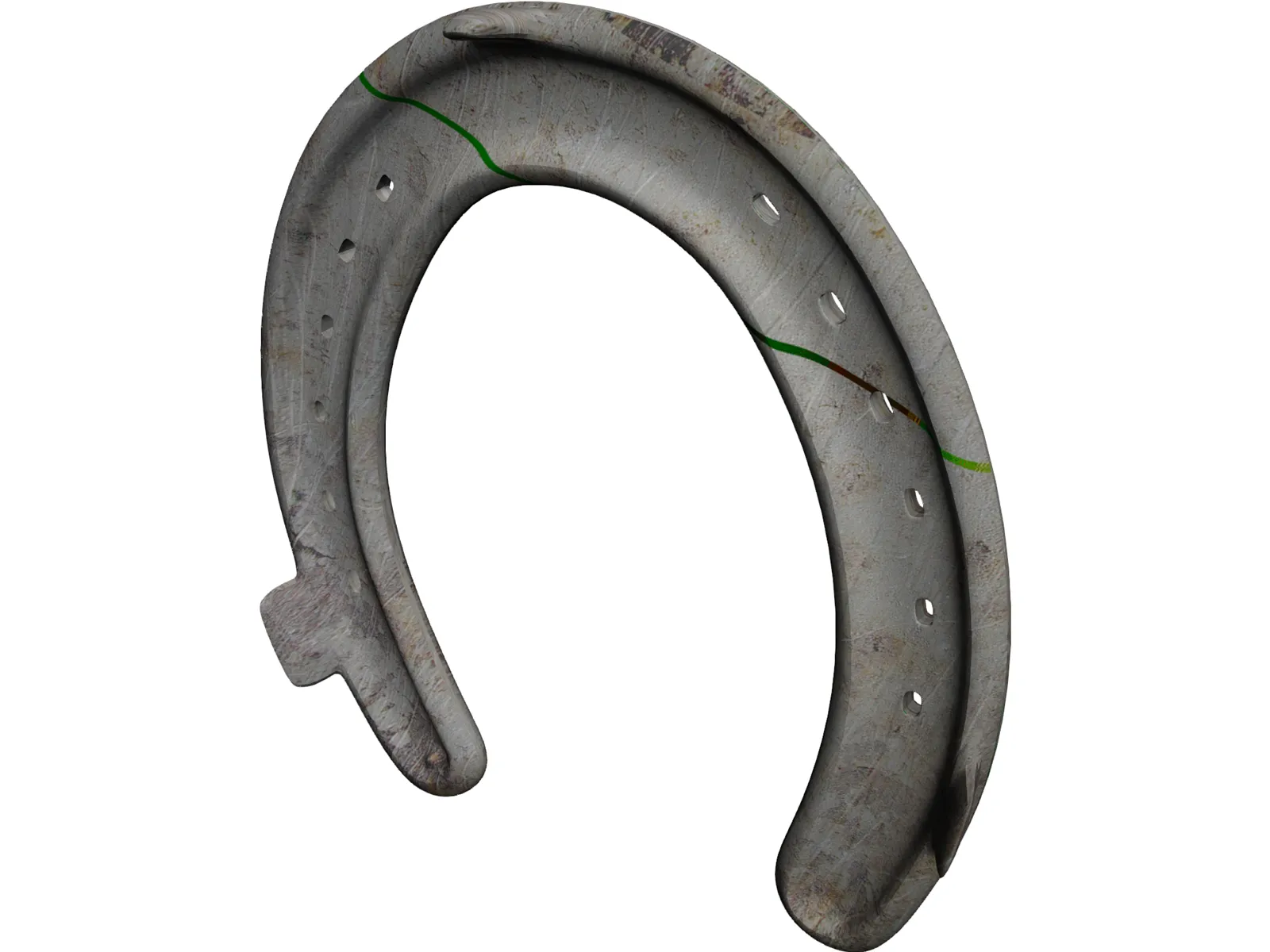Horse Shoe 3D Model main preview