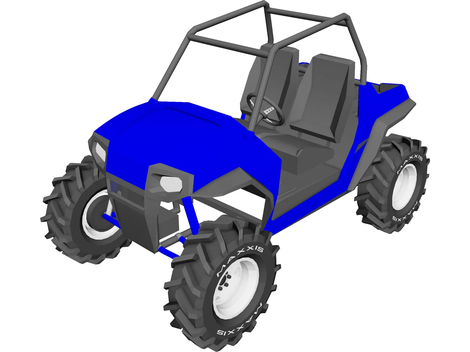 Polaris RZR800 3D Model main preview