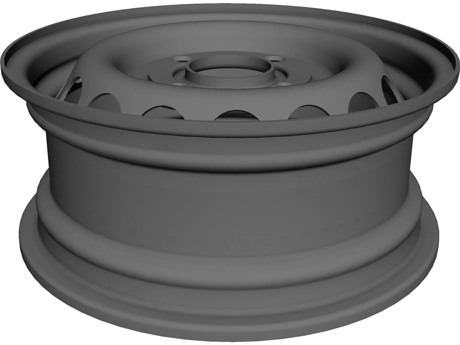 Maruti 800 Rim 3D Model main preview