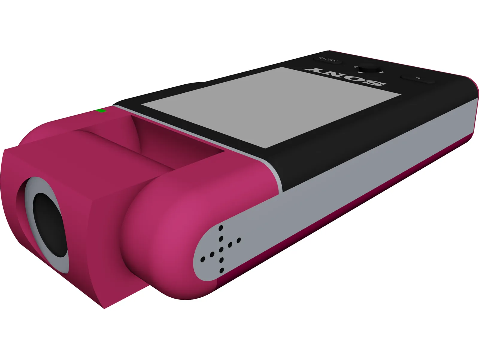 Sony Bloggie MHS-PM5k 3D Model main preview