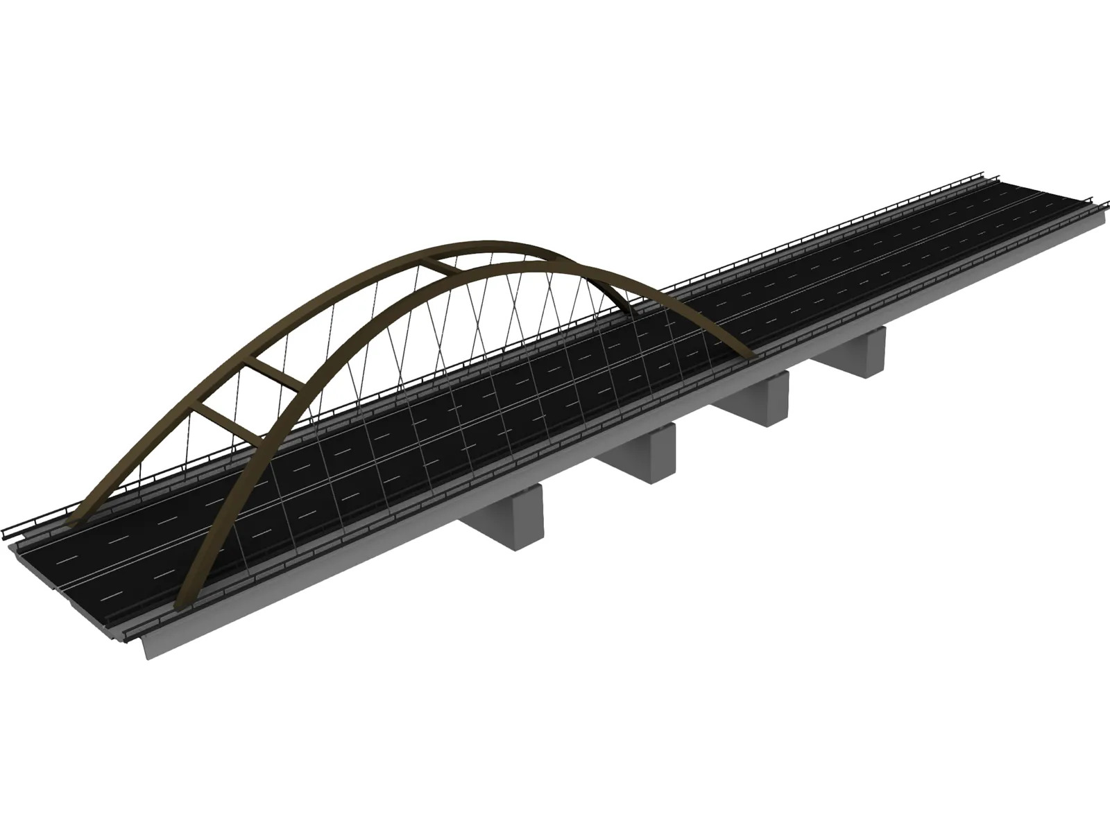 Bridge 3D Model main preview