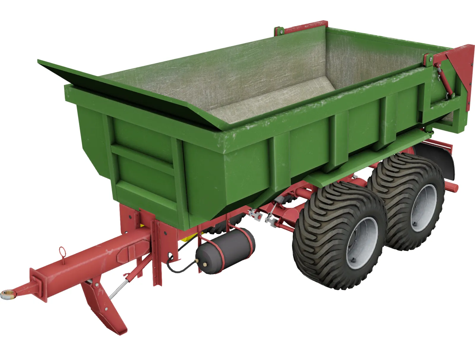 Hilken Trailer HI2250SMK 3D Model main preview