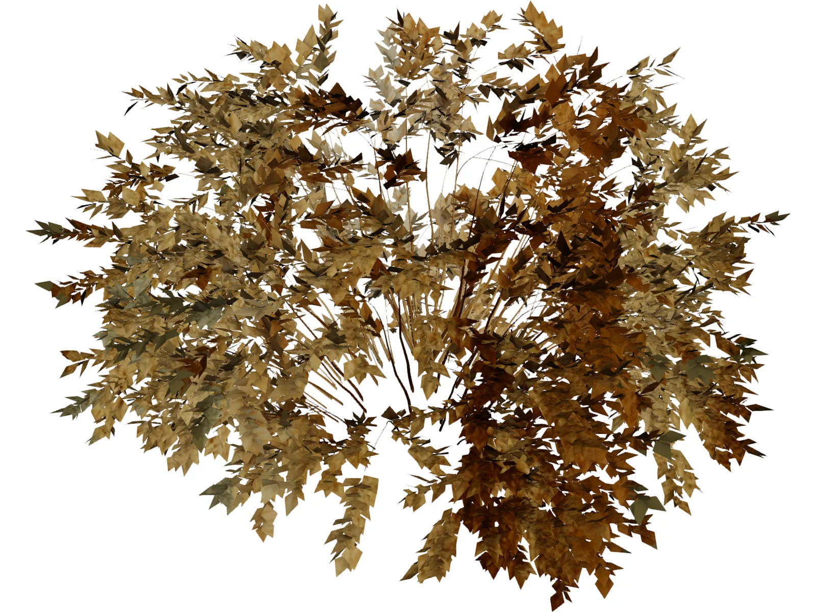 Onyx Bush 3D Model main preview