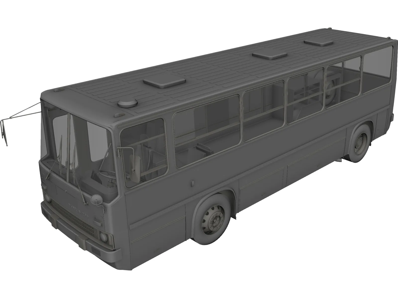 Ikarus 280 3D Model main preview